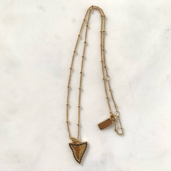 Melanie Auld Shark Tooth Necklace 